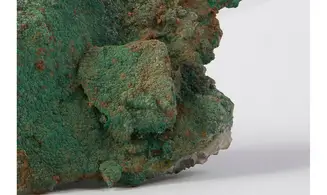Quartz + Malachite + Calcite